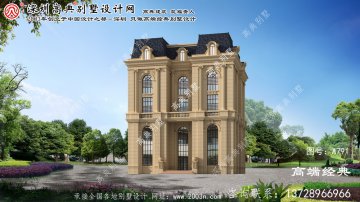 金家庄区五层乡村最新款别墅设计