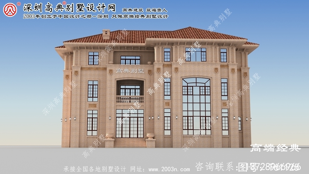 乐山市别墅设计图设计	