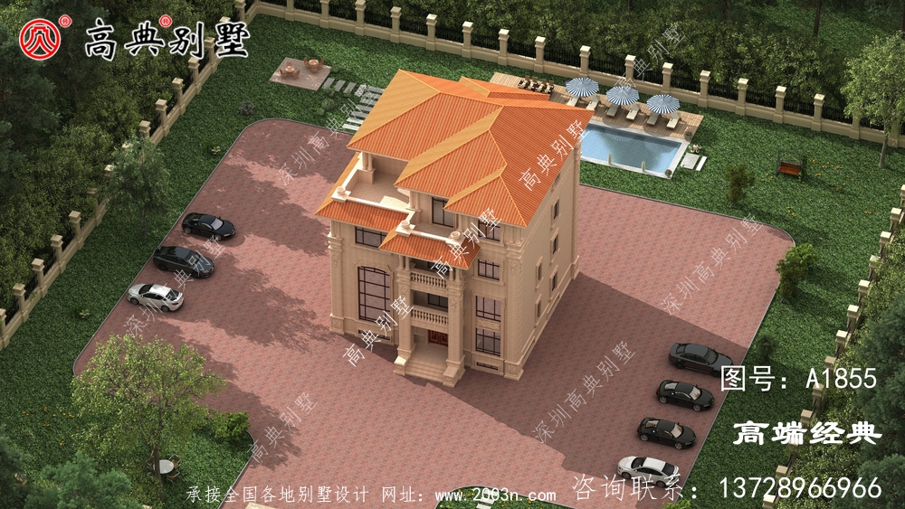 牟定县乡村四层别墅图