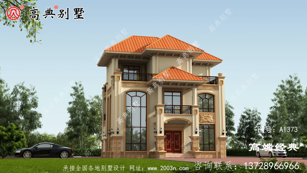 灵台县农村豪华3层别墅	