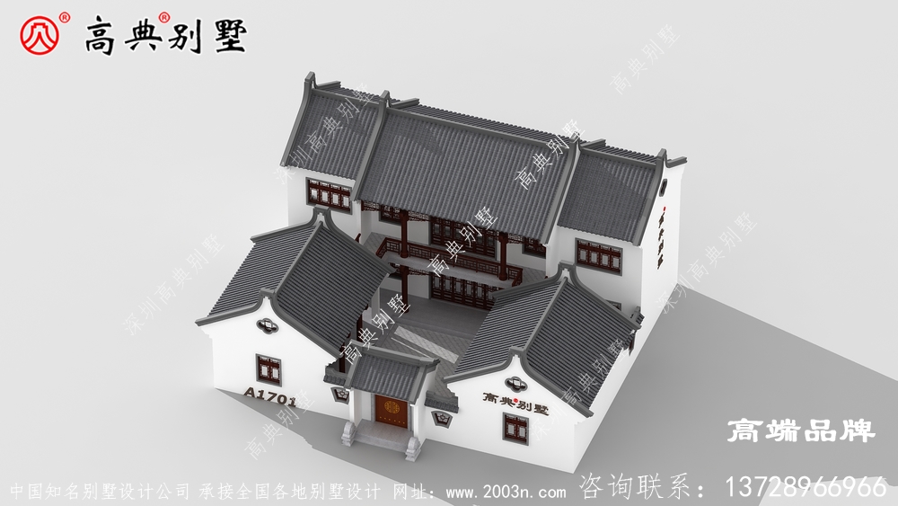 农村自建房设计图二层从哪个方向看都很漂亮