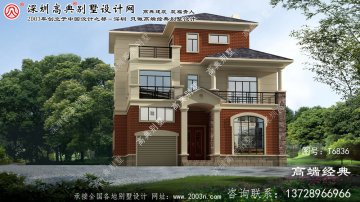 沁县三层别墅，外观精美，布局实
