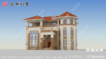 2层半农村房屋设计图整体更显大