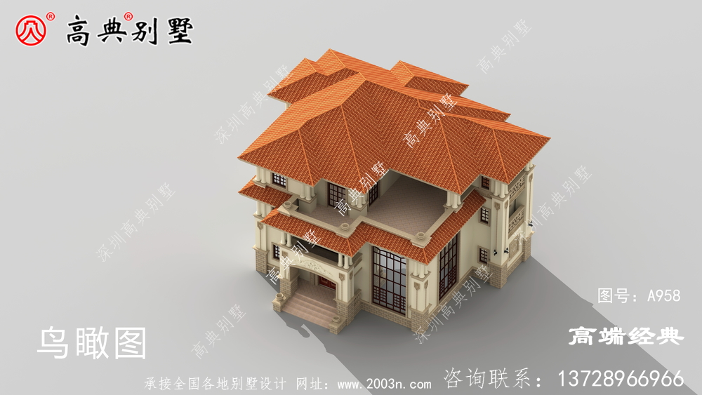 河津市三层楼房新款图，含平面图，收藏过年回家建一栋