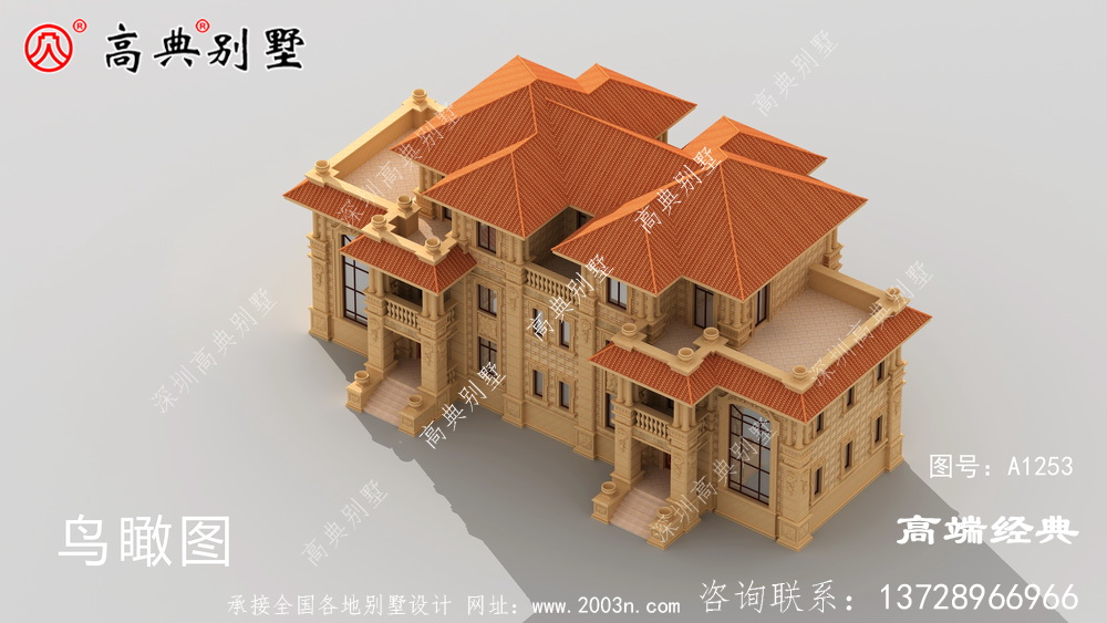 三层楼房自建图告诉你小宅基地也能盖豪宅，赶紧给自己安排起来霸州市