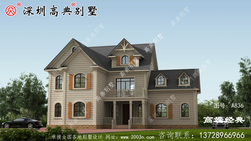 二层农村别墅设计图纸，给大家建房参考，选出自己最喜欢的小别墅