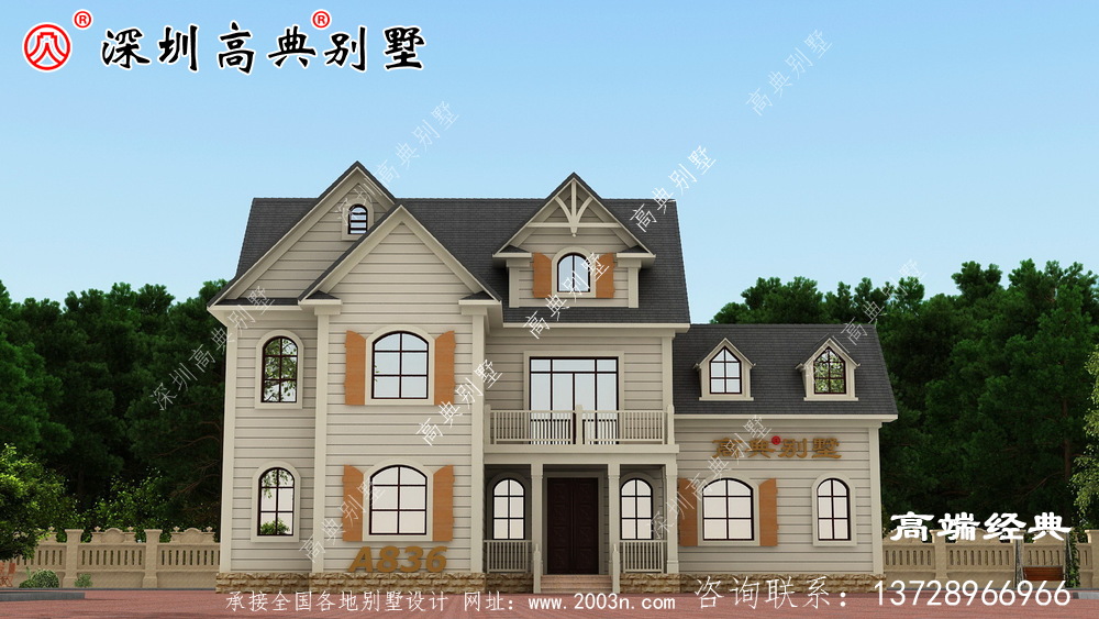 二层农村别墅设计图纸，给大家建房参考，选出自己最喜欢的小别墅