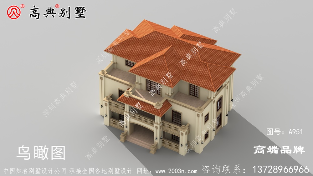 使用落地窗设计很大气，加强室内采光性。