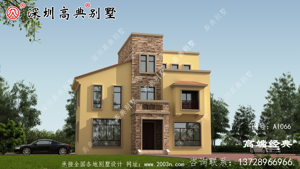 2020最火爆的农村别墅设计图！村里建一栋，绝对的拉风有面子！