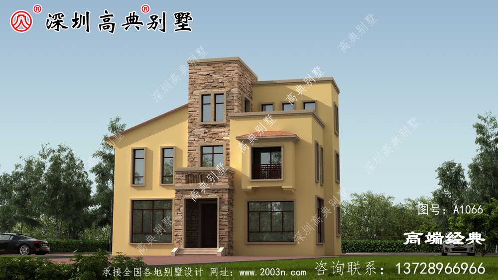2020最火爆的农村别墅设计图！村里建一栋，绝对的拉风有面子！