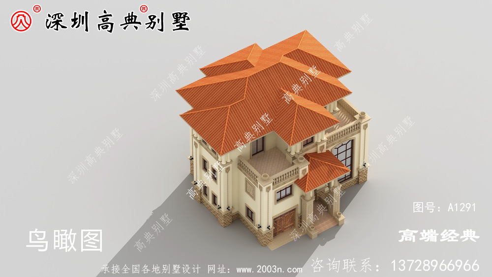 农村小别墅设计图，大气时尚，实用经济