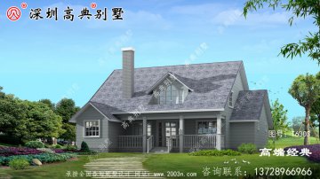 二层徽派农村别墅设计图，带你领