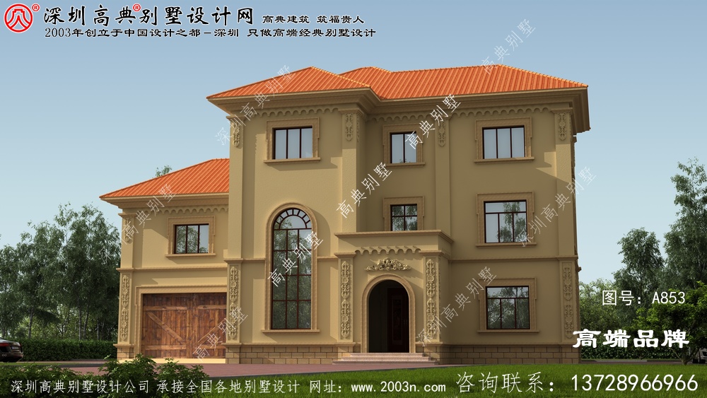 三层小洋楼别墅图片，真正值得建的好房子，建议先收藏再看