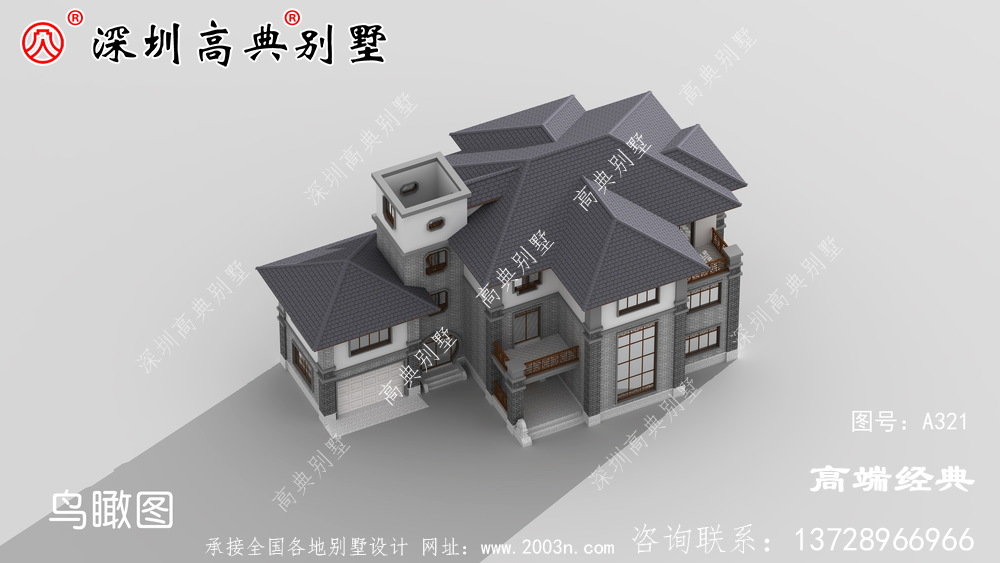 农村三层自建房实拍图。