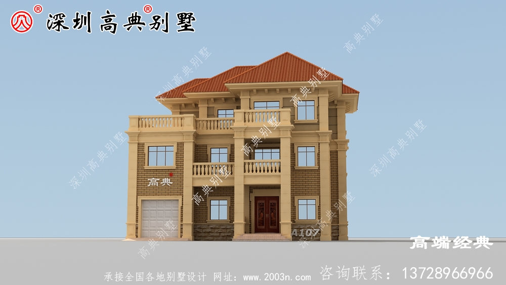 经典农村别墅,新的农村家庭生活体验和宁静的田园诗意享受