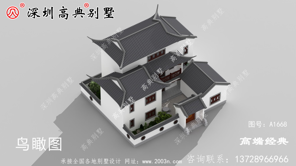 三层小楼建筑设计图，精致漂亮，农村建房的必备