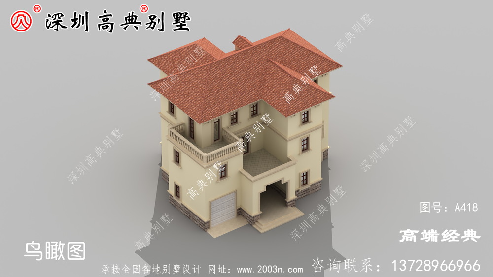 乡村三层带阳台图片，室内明亮，真是个不错的选择。