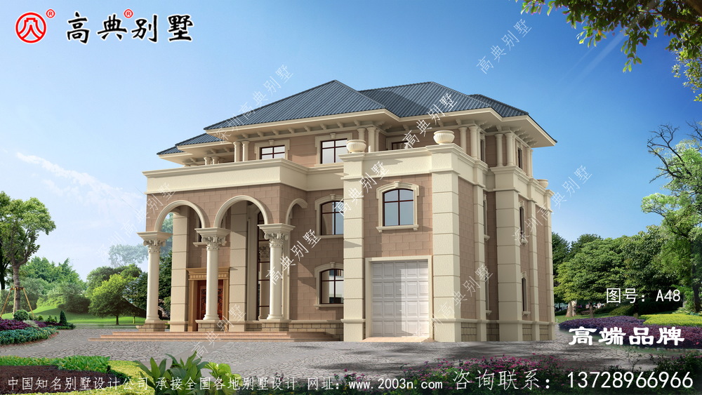 建栋欧式田园风别墅不需要多豪华，简单温暖就好
