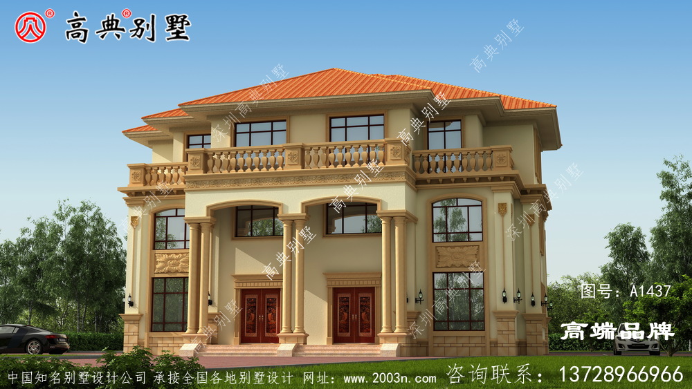 乡村别墅经典风格结合现代元素布局非常别致