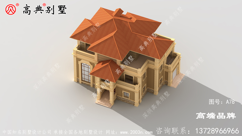 外观大气内部结构合理的别墅，谁不喜欢这样的户型呢？