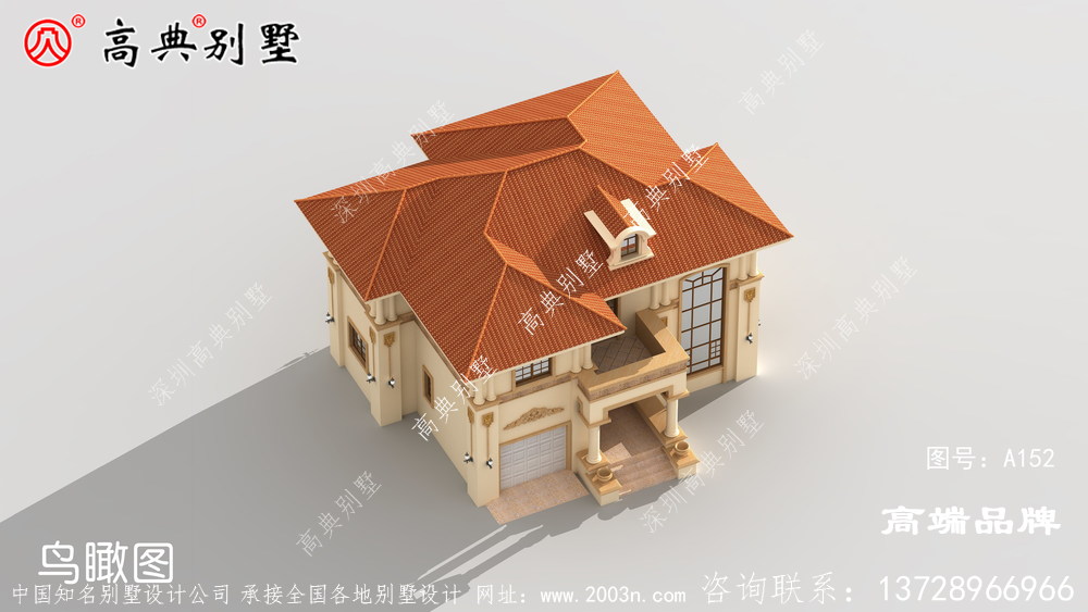 两层户型这样设计功能区分明确 ，空间利用率高