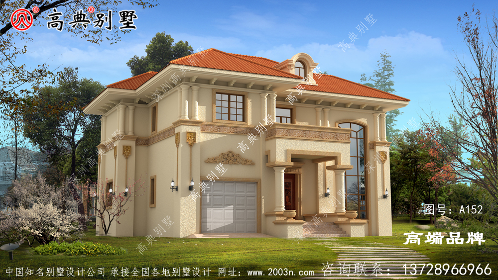 两层户型这样设计功能区分明确 ，空间利用率高
