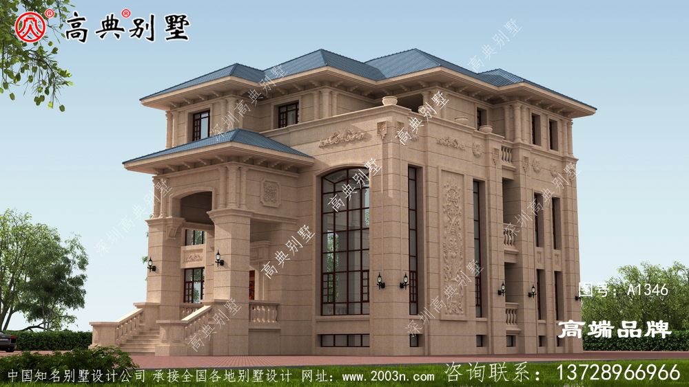 人们对房子的追求是现代人的必要条件，一起来欣赏三层别墅图