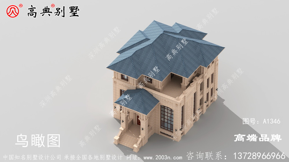 人们对房子的追求是现代人的必要条件，一起来欣赏三层别墅图