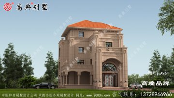 外观配色非常明亮温馨合建农村筑